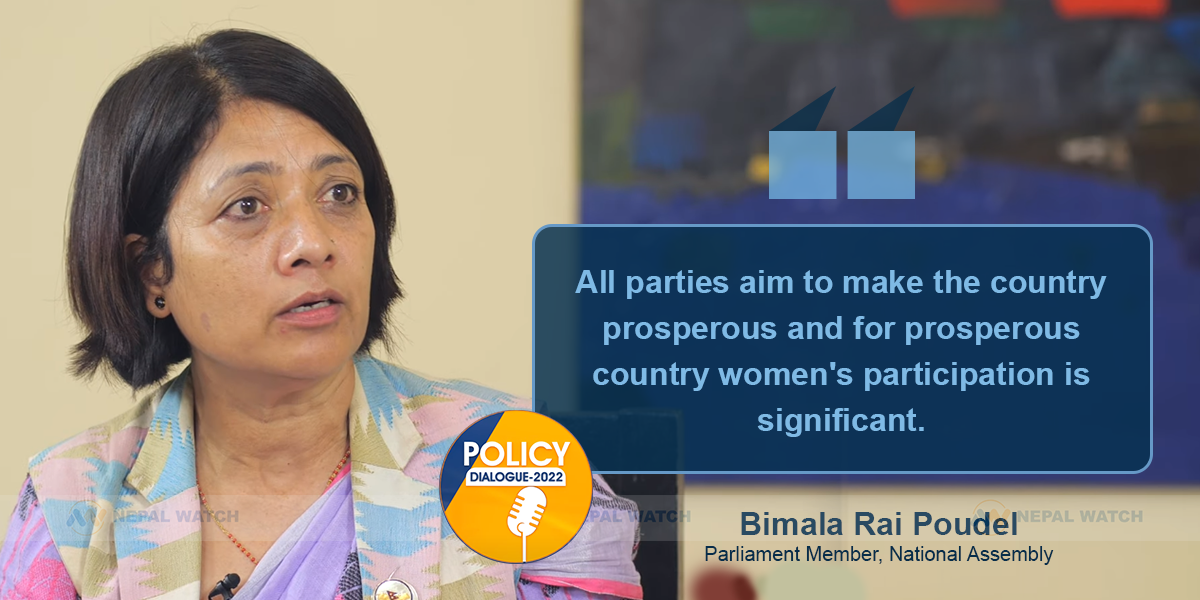 Gender discrimination within parliament exists; inclusiveness will only lead to smooth development